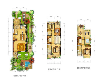 户型图 效果图 PSD分层