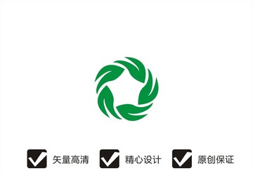 树叶logo