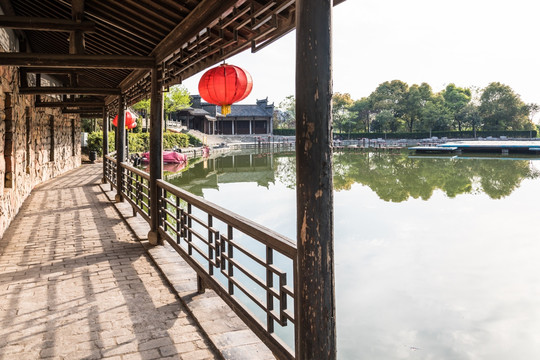 阳山碑材景区明文化村