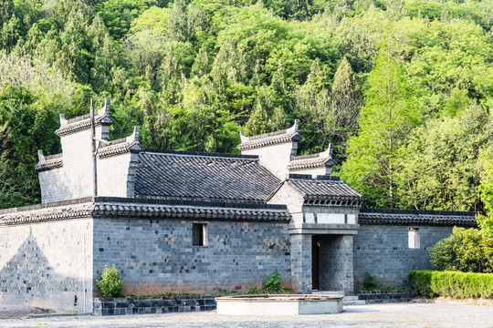 阳山碑材景区明文化村