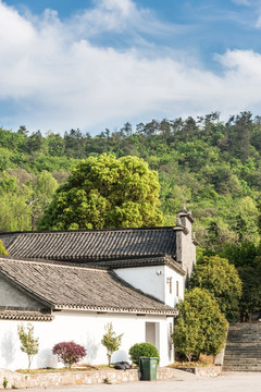 阳山碑材景区明文化村