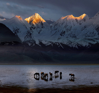 山水风景 昆仑山