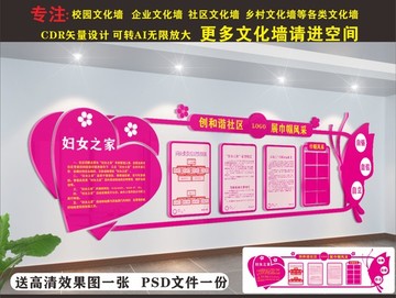 婦女之家文化墻