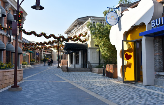 迪士尼小镇街景