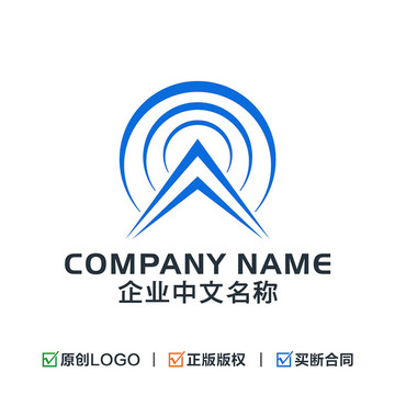 字母A 企業LOGO