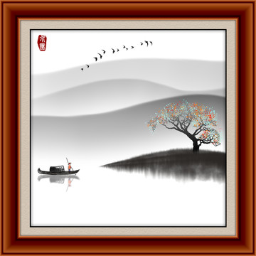 山水國(guó)畫
