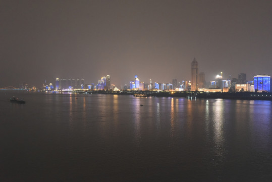 武汉江滩夜景