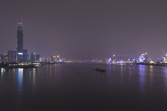 武汉夜晚江景