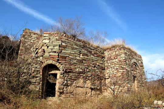 陕西韩城石头窑洞
