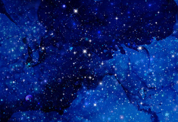 藍色星空