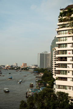 湄南河风光