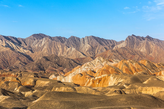 甘肃张掖临泽县丹霞地貌地质公园