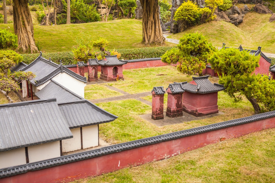 四川武侯祠 微缩景观