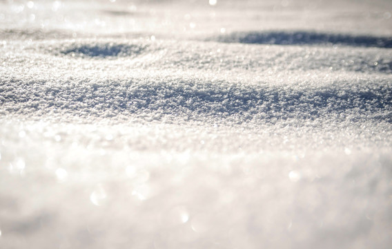 雪花 雪地