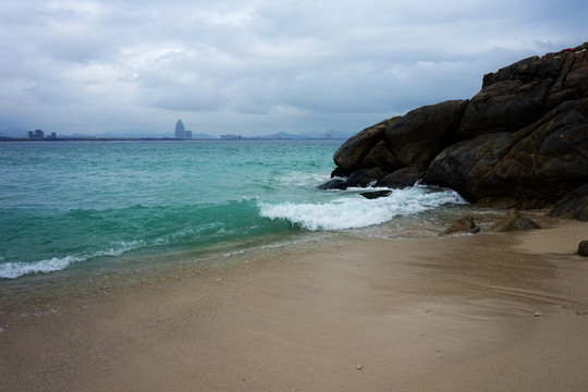 海南 三亚 海滩