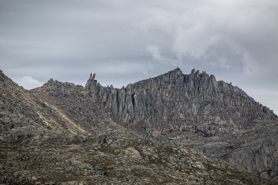 川西高原风光兔儿山