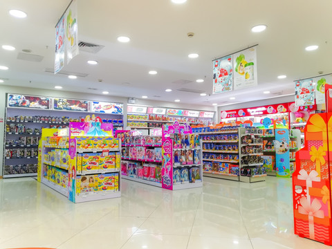 兒童用品專賣店 店面裝飾布置