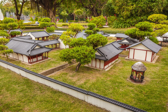 杜甫草堂 微缩景观