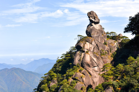 三清山女神峰 山景素材 山峰