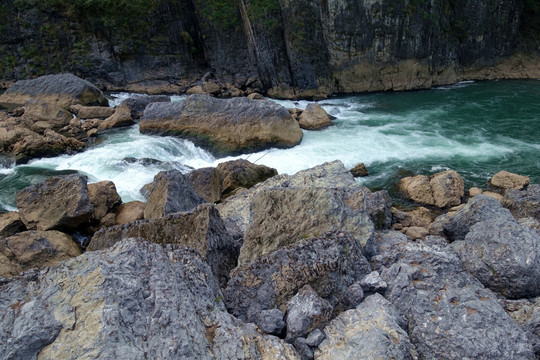 赤水河 河谷 激流