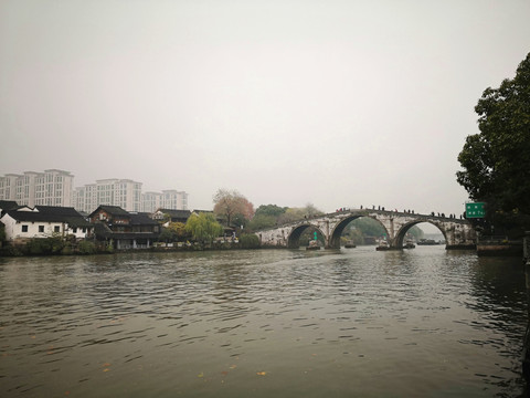 京杭大运河拱宸桥