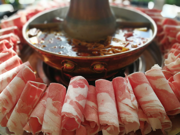 火锅 涮羊肉 涮锅 涮肉 鸳鸯