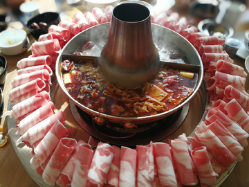 火锅 涮羊肉 涮锅 涮肉 鸳鸯