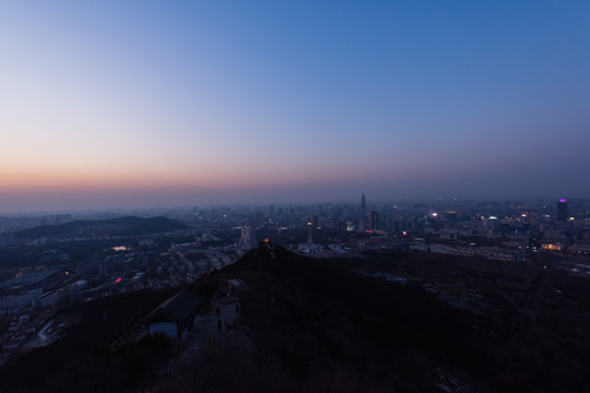 千佛山拍摄的济南夜景 （8）