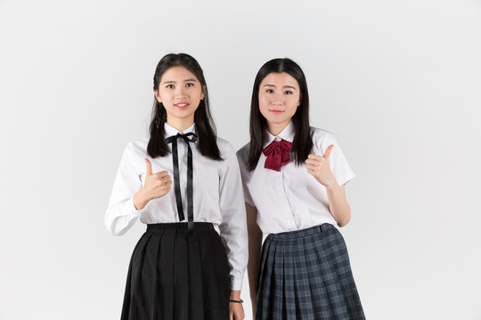 高中女学生