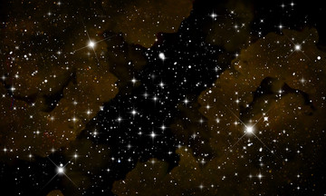 金色星空背景