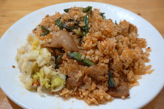 回锅肉炒饭 洗澡泡菜