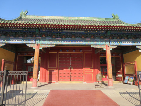 北京历代帝王庙庙门