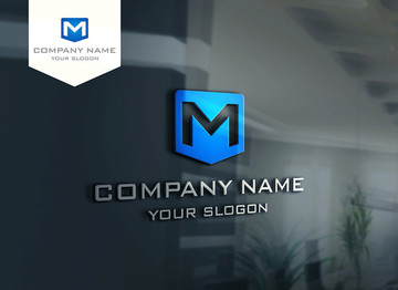 M字母LOGO設(shè)計
