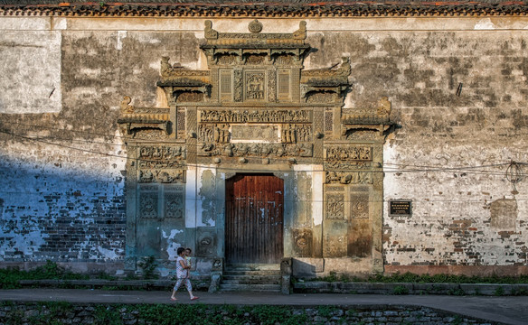 古建筑门楼