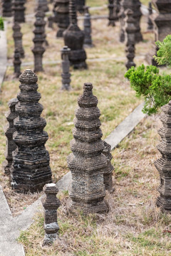 少林寺塔林 民俗村微缩景观