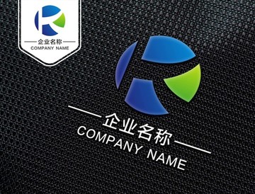 动感K字母LOGO设计