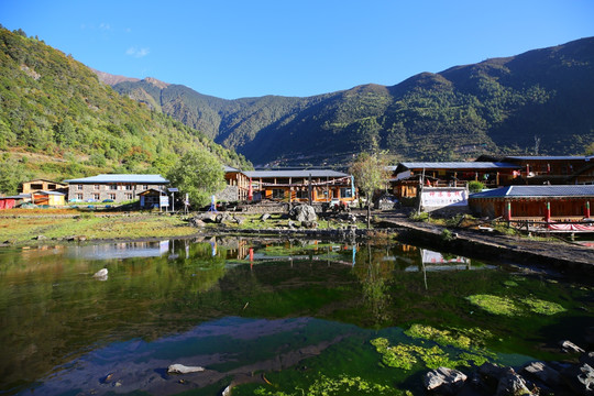 德钦县雨崩村