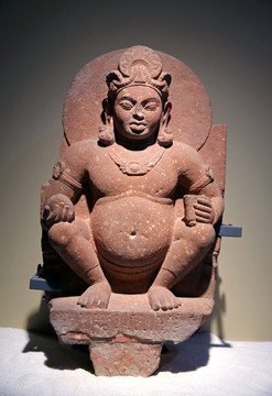 印度笈多马图拉佛像