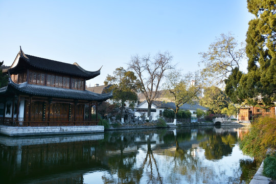 中式水景园林