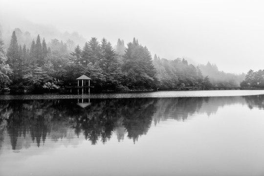 庐山如琴湖