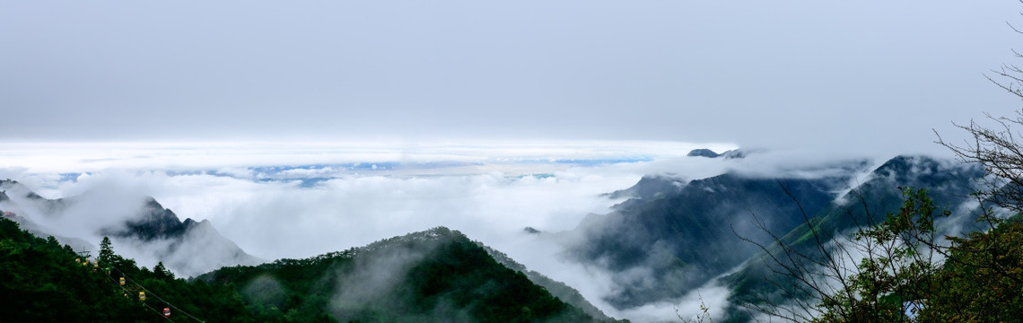 庐山含鄱口风光