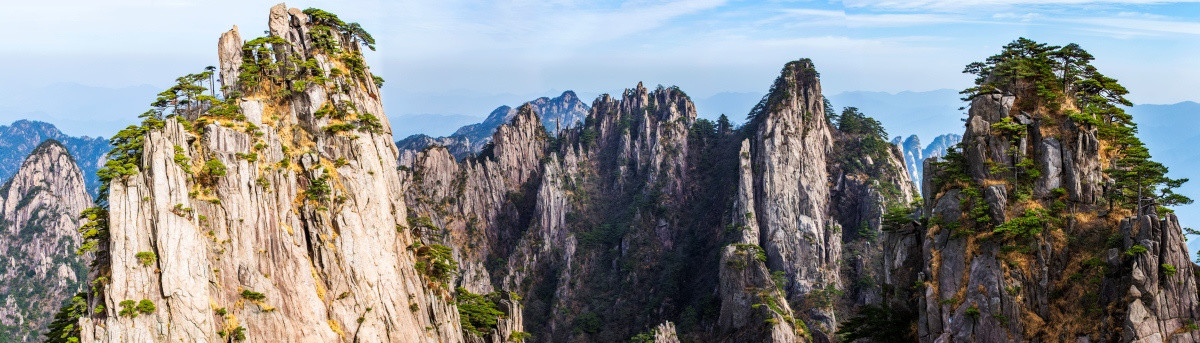 大美黄山全景图