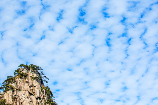 黄山奇峰怪石