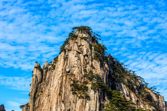 黄山奇峰怪石