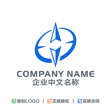 指南针LOGO