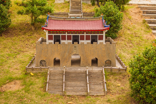 福建妈祖庙 微缩景观