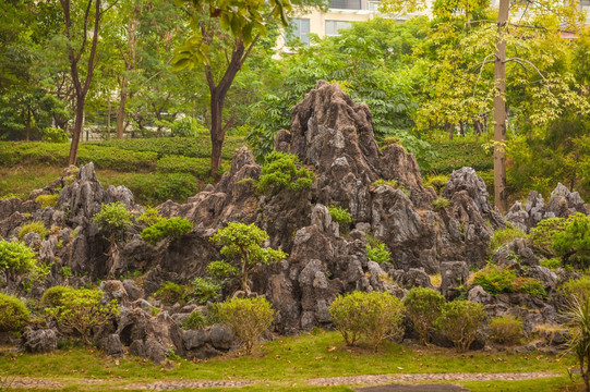 台湾风光 微缩景观