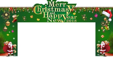圣誕門(mén)頭