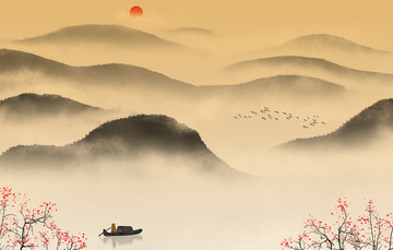 水墨山水