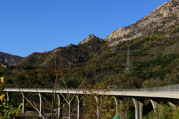 怀柔山区景色